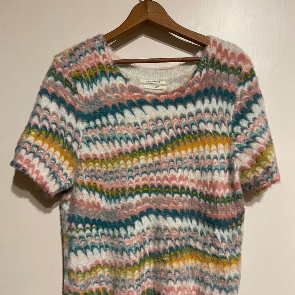 Anthropologie Swirly Sweater
